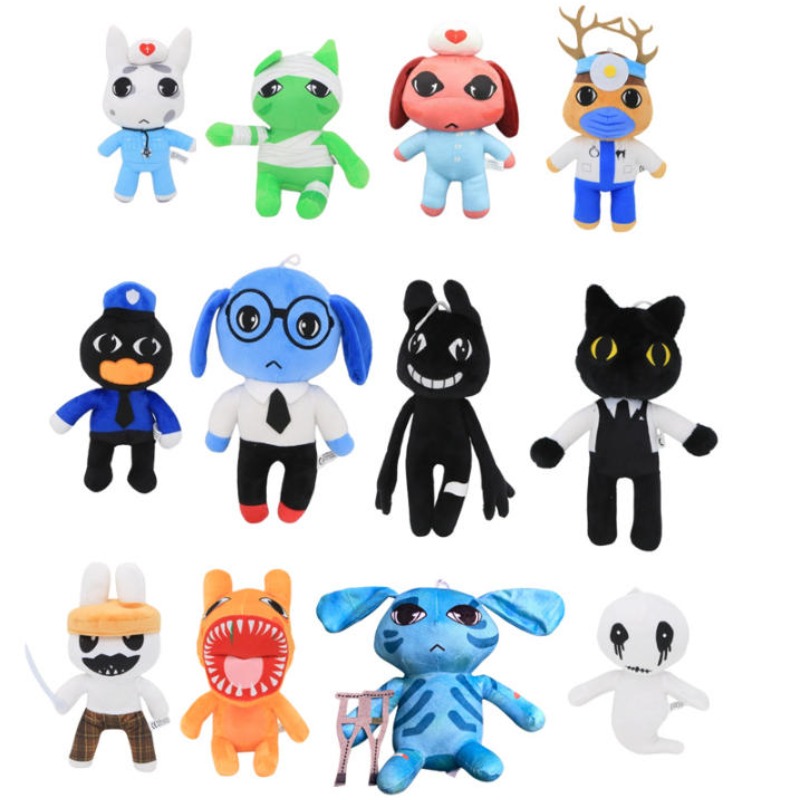 Home Decor Manufacturers - Horror Game Animal Hospital Plush Dolls,Soft