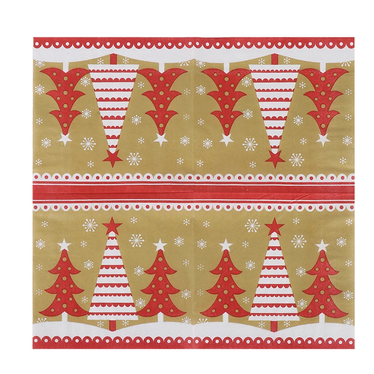 Christmas Disposable Paper Nap - Home Decor Xmas Tree 评论和价格