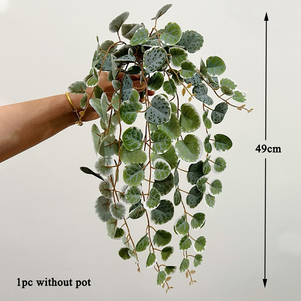 49cm Artificial Plants Vines F - Rattan Plant Basket 评论和价格