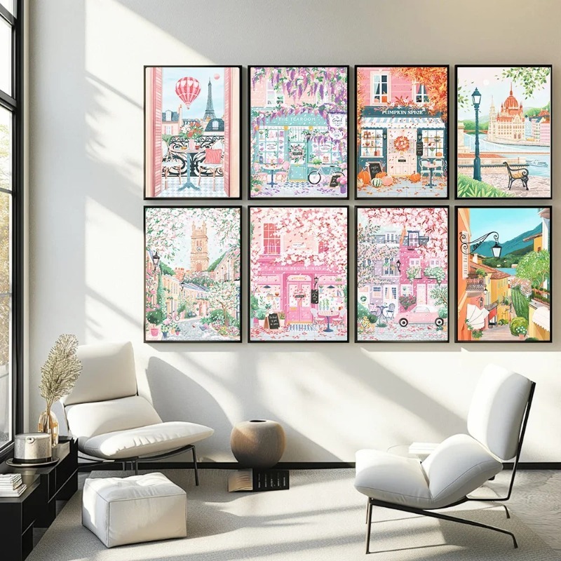 Paris London Hungary Travel Po - Home Decor London 评论和价格