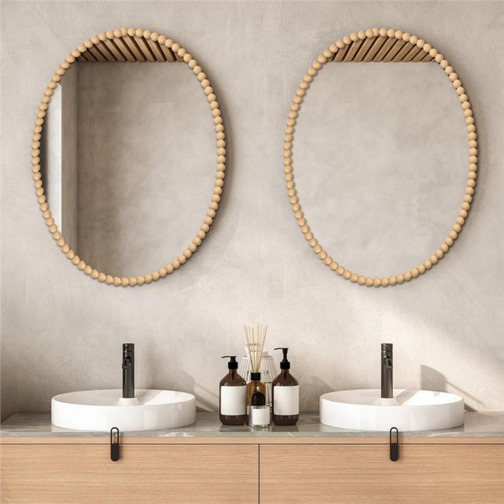 10ft Wood Color Bead Molding T - Home Decor Wall Molding 评论和价格