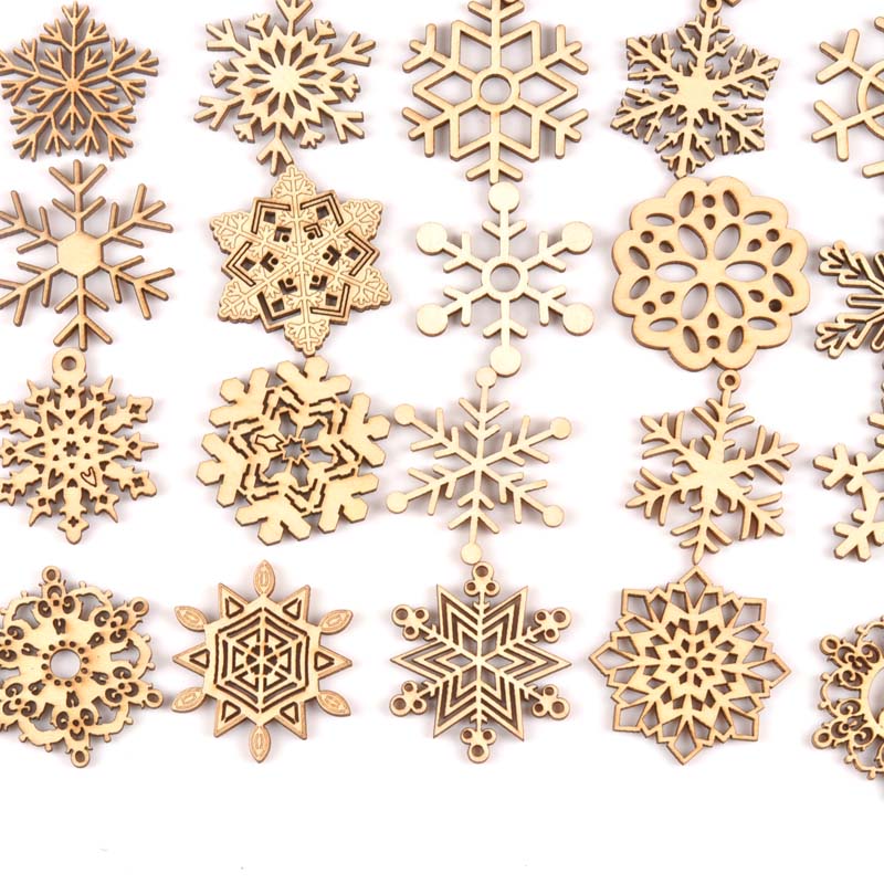 10pcs mix christmas snowflake  - Home Decor Scrap 评论和价格