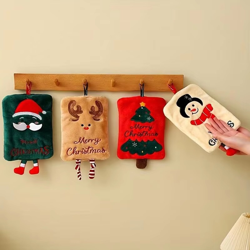 Christmas Hanging Hand Towel C - Home Decor Xmas Tree 评论和价格