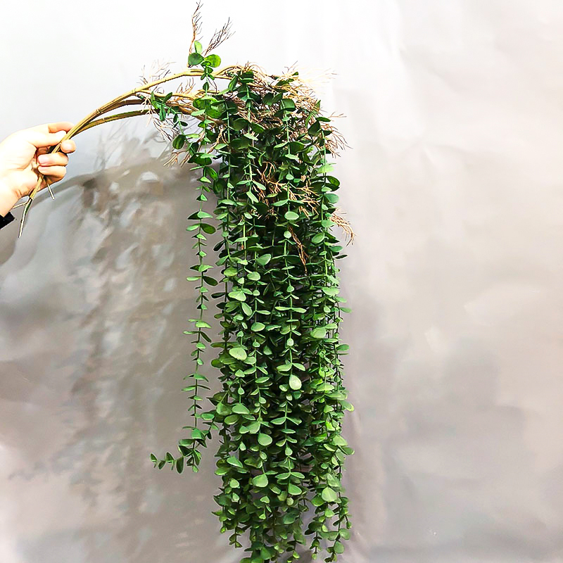 104cm Fake Eucalyptus Rattan A - Rattan Plant Basket 评论和价格