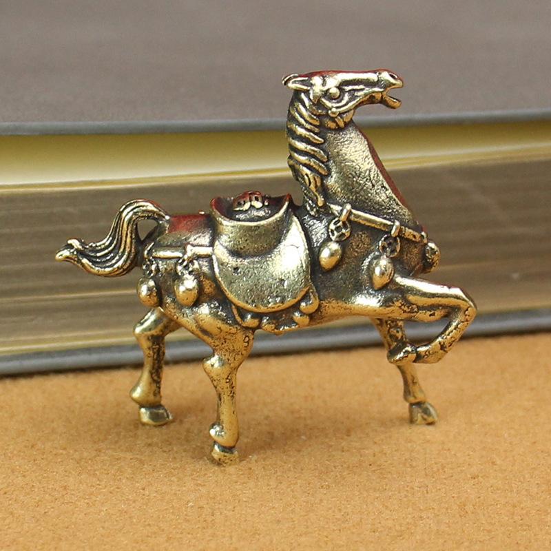 Brass War Horse Small Ornament - Home Decor Enthusiast 评论和价格