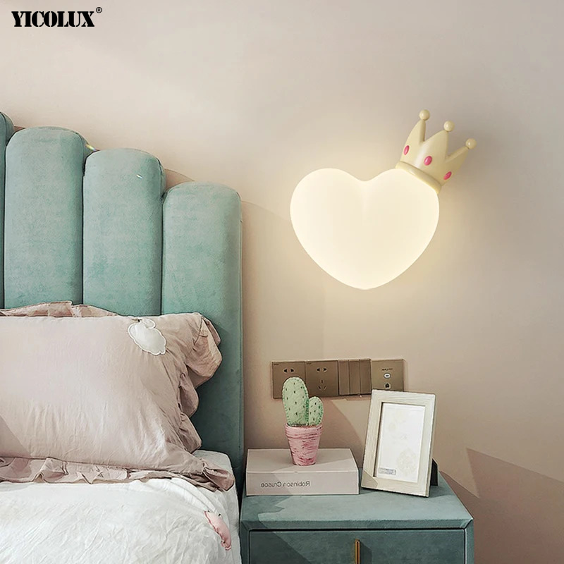 Modern Bedroom Wall Lamp Child - Home Decor Wall Molding 评论和价格