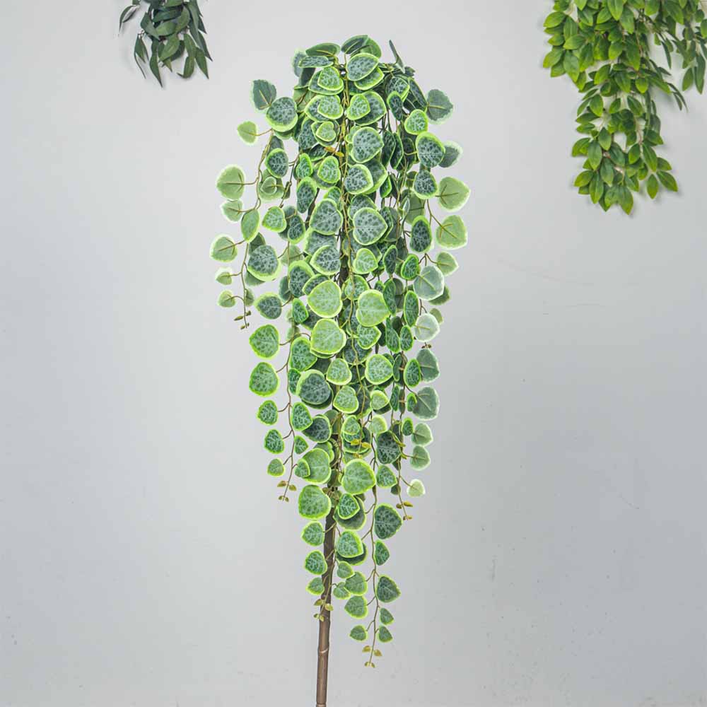 60-80cm Artificial Hanging Vin - Rattan Plant Basket 评论和价格
