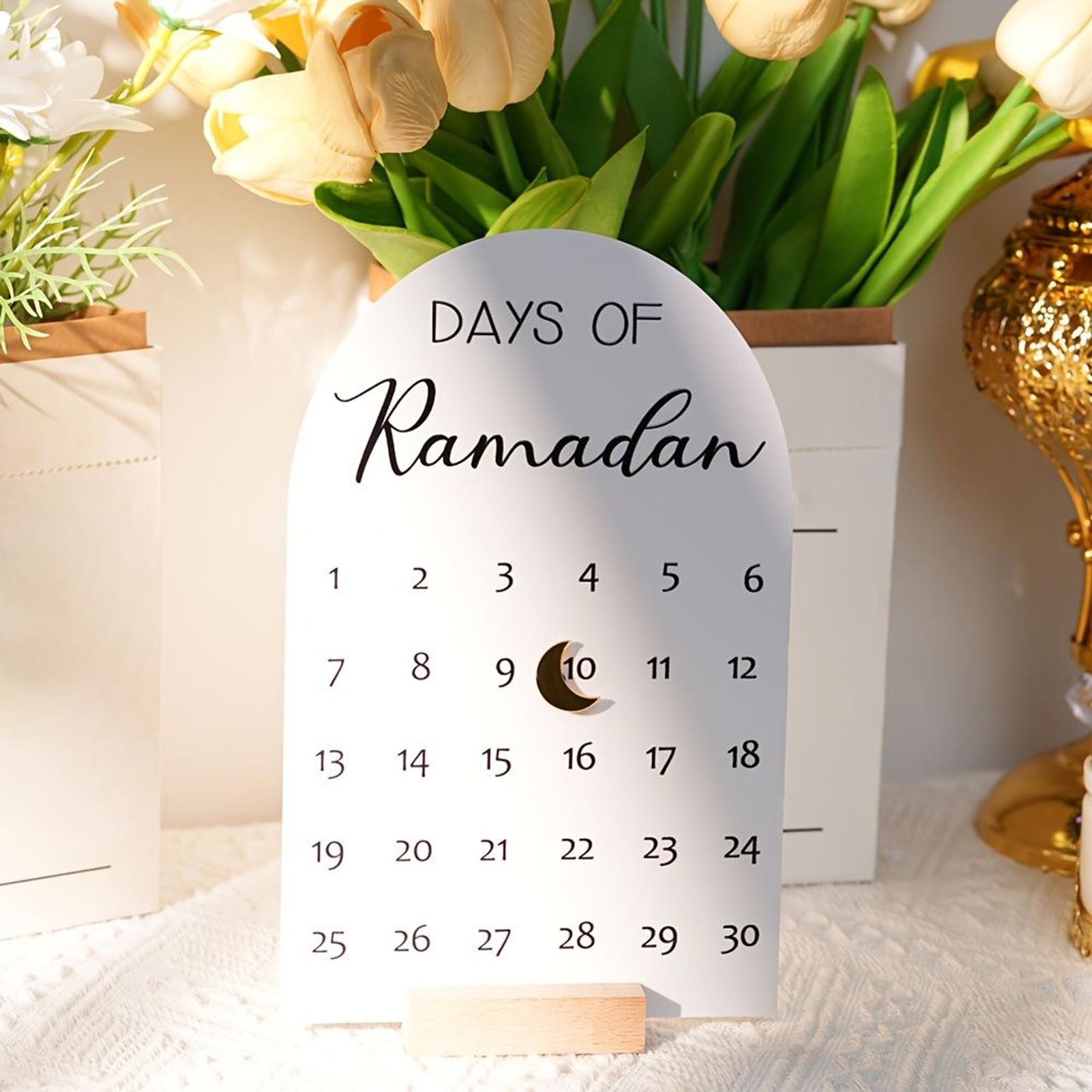 Ramadan Countdown Calendar Eid - Home Decor Ramadan 评论和价格