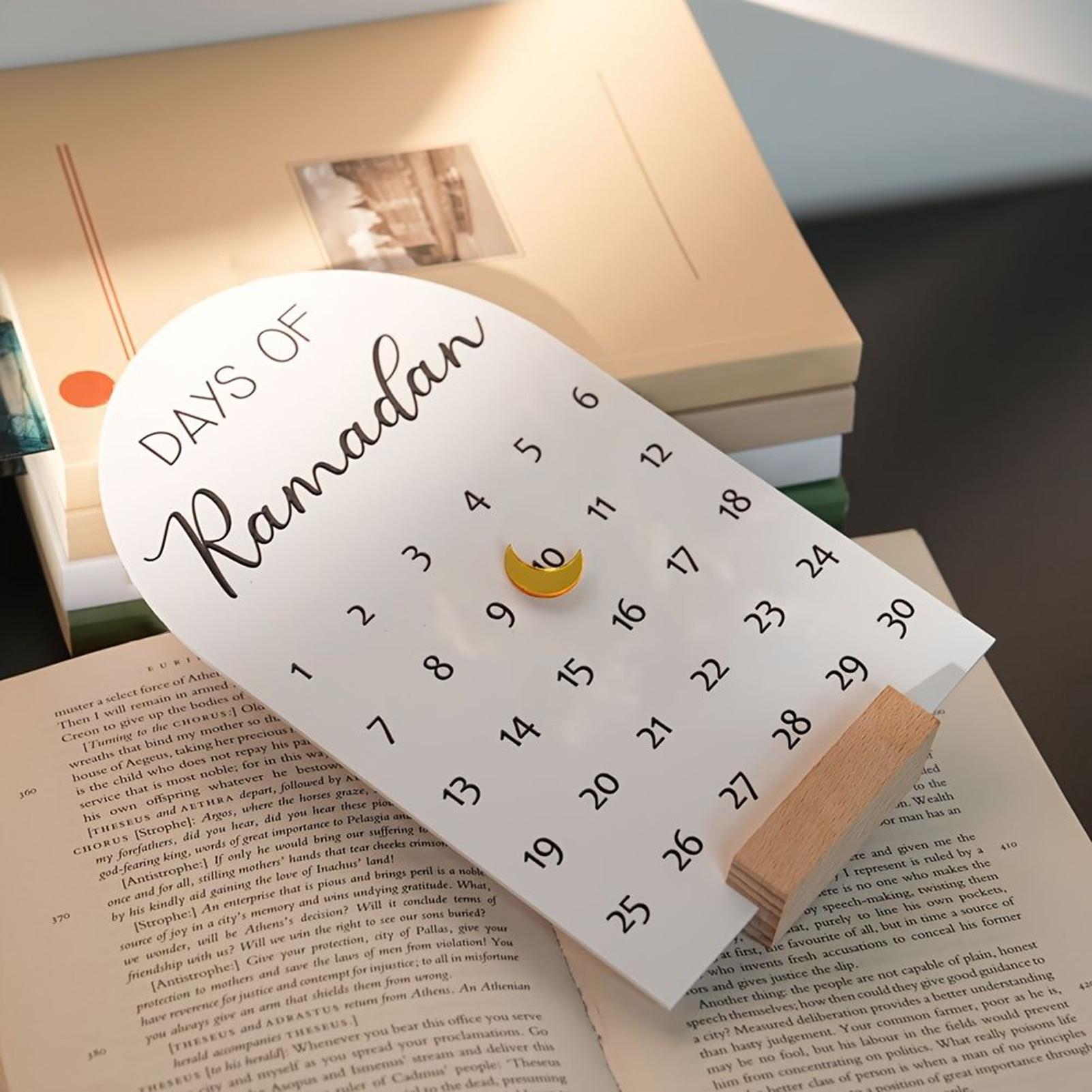 Ramadan Countdown Calendar Eid - Home Decor Ramadan 评论和价格