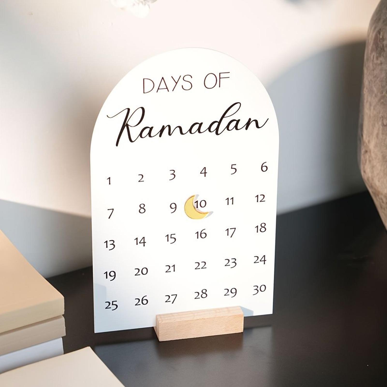 Ramadan Countdown Calendar Eid - Home Decor Ramadan 评论和价格