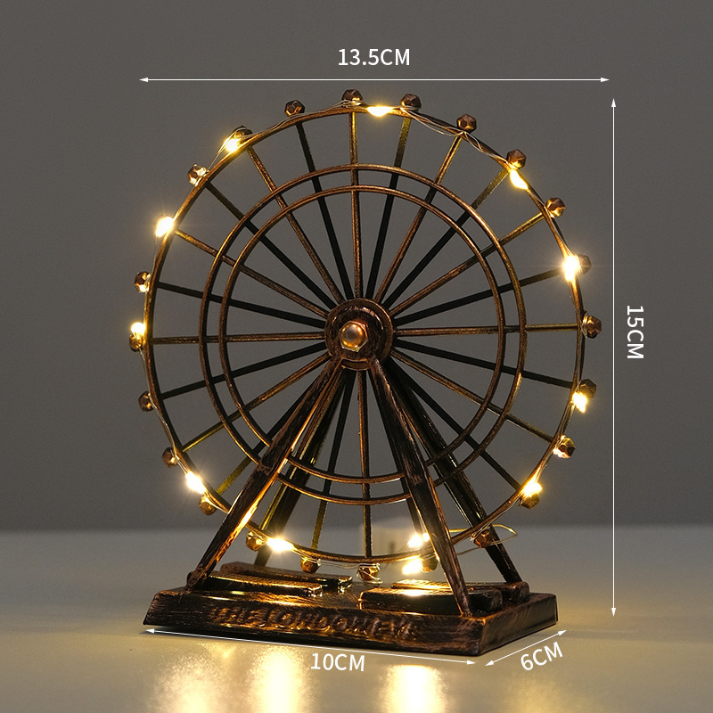 Glowing London Eye Ferris Whee - Home Decor London 评论和价格