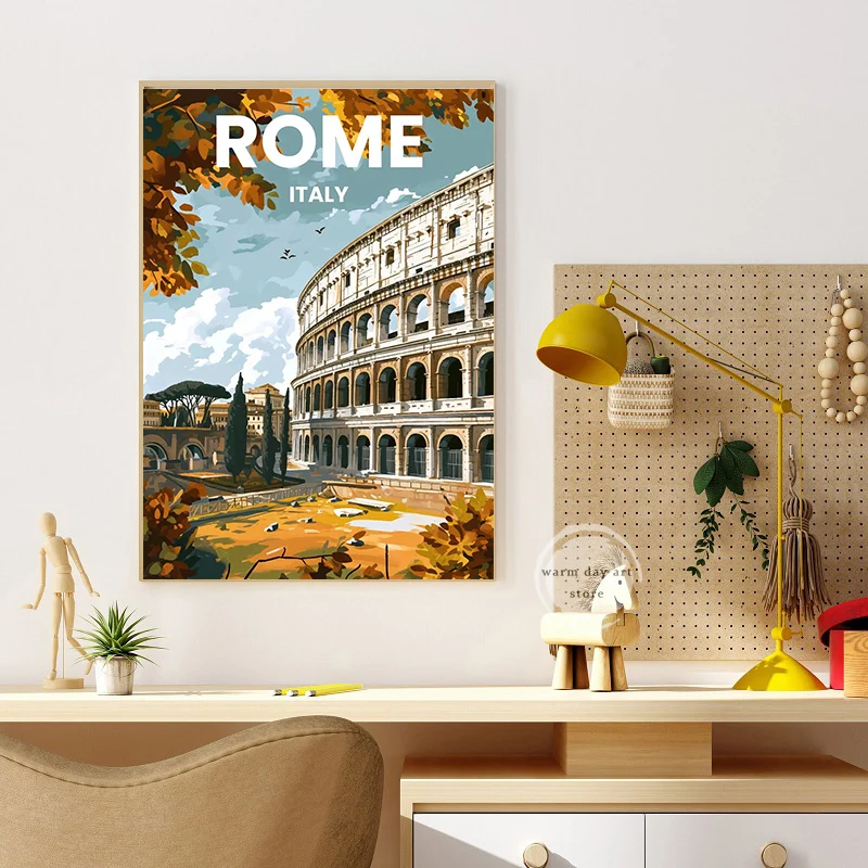 Los Angeles Santorini Greece R - Home Decor London 评论和价格
