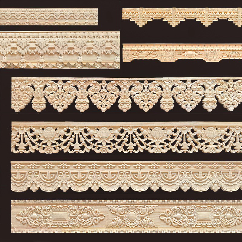 Decorative Wood Furniture Mold - Home Decor Wall Molding 评论和价格
