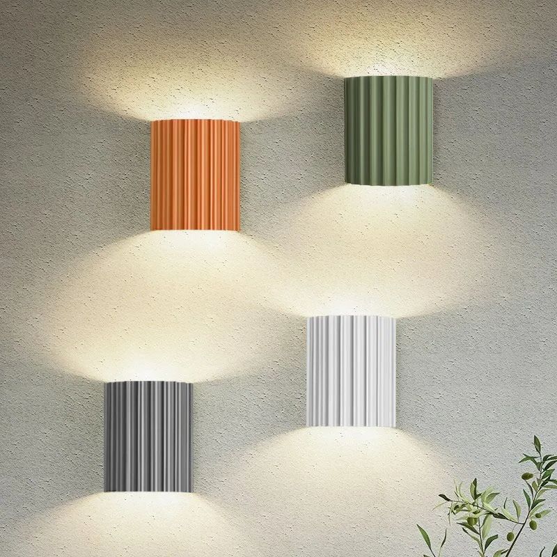 Modern Wall Lamp LED Macaron R - Home Decor Wall Molding 评论和价格