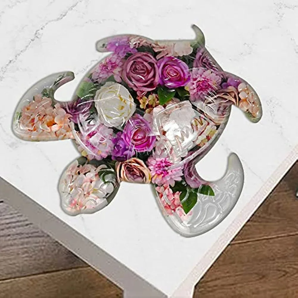 Sea Turtle Epoxy Resin Silicon - Home Decor Wall Molding 评论和价格