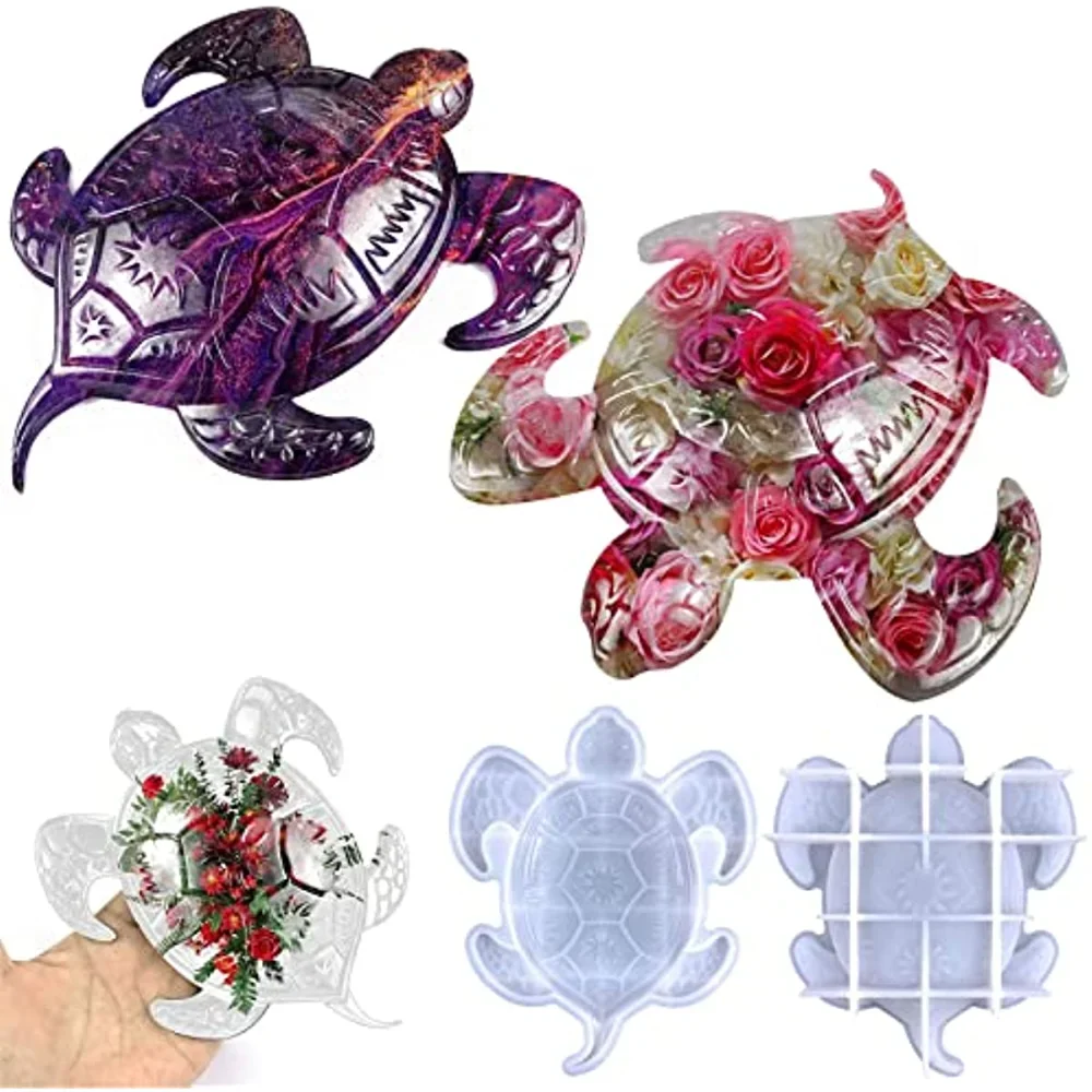 Sea Turtle Epoxy Resin Silicon - Home Decor Wall Molding 评论和价格
