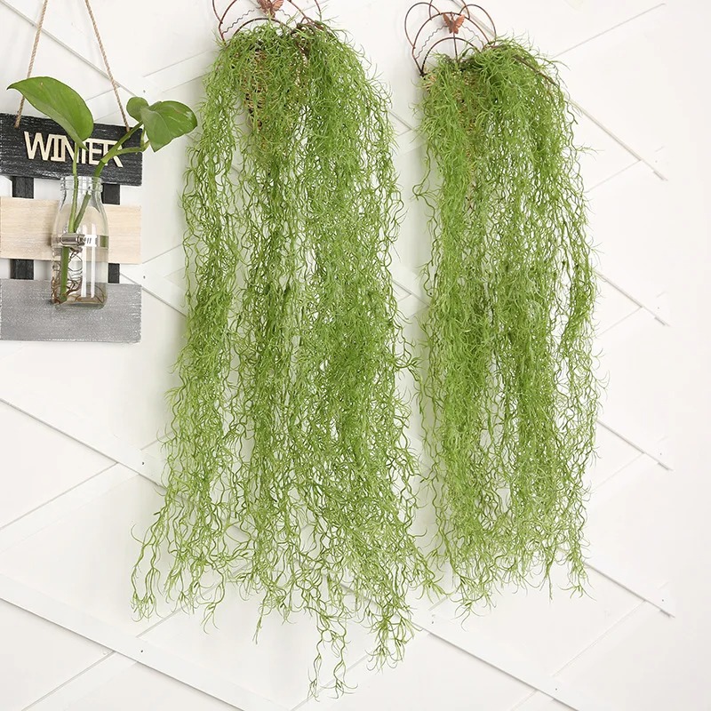 1/3/5pcs Air Grass Green Plant - Rattan Plant Basket 评论和价格