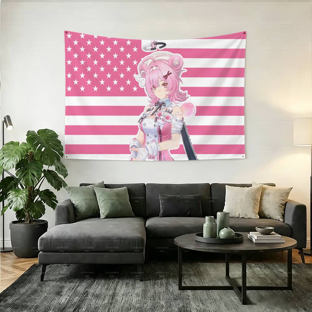 C-Chiz NTE Flags Wall Hanging  - Home Decor Nte 评论和价格