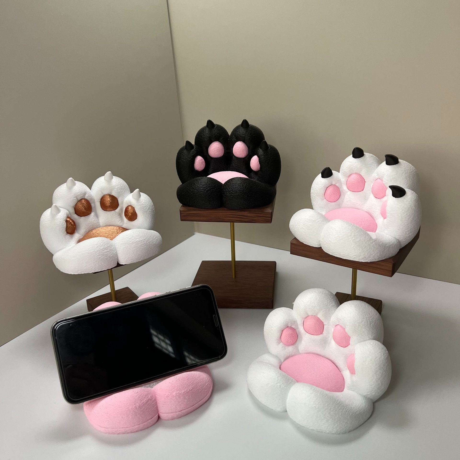 Cute cat paw shaped desk ornam - Home Decor Cat 评论和价格
