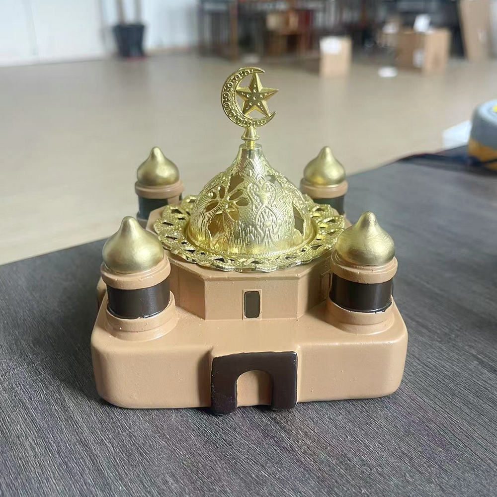 Resin Islamic Mosque - Incense - Home Decor Ramadan 评论和价格