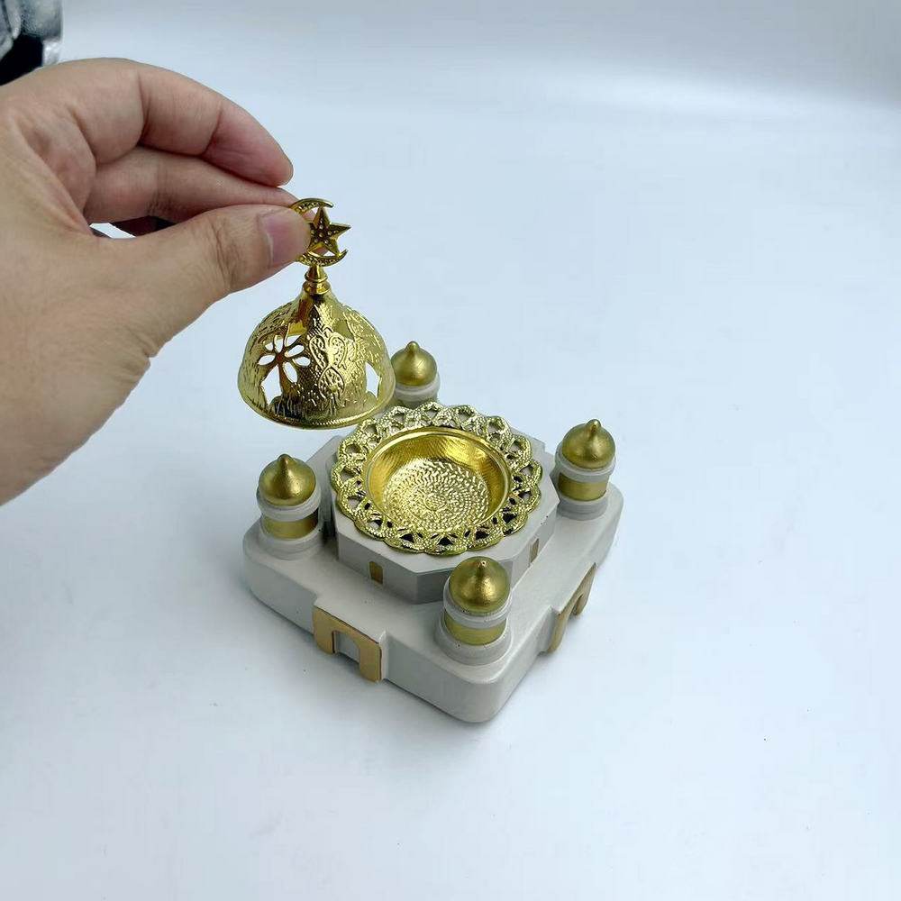 Resin Islamic Mosque - Incense - Home Decor Ramadan 评论和价格