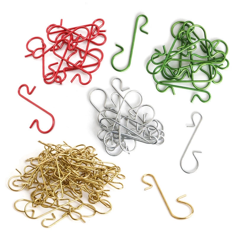 50Pcs Christmas Ornament Hooks - Home Decor Xmas Tree 评论和价格