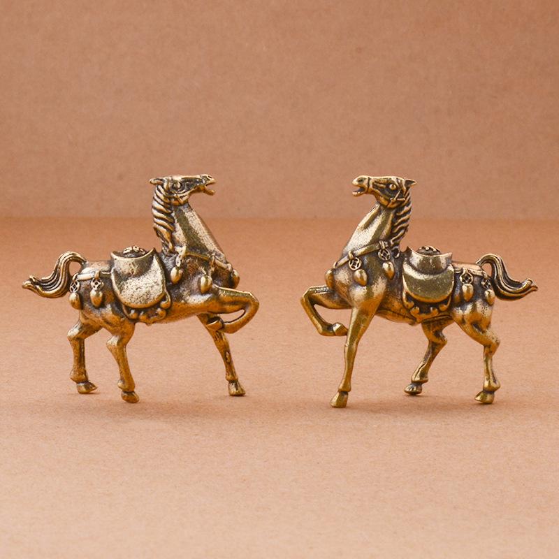 Hot Brass War Horse Small Orna - Home Decor Enthusiast 评论和价格