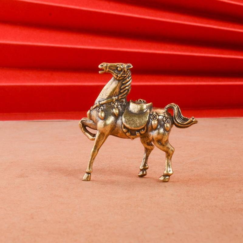 Hot Brass War Horse Small Orna - Home Decor Enthusiast 评论和价格