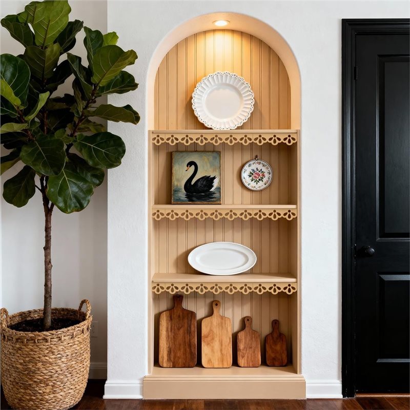 WCS-For Christmas Home Wall De - Home Decor Wall Molding 评论和价格
