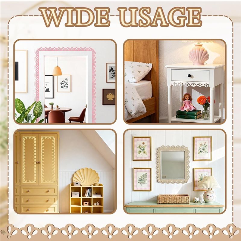 WCS-For Christmas Home Wall De - Home Decor Wall Molding 评论和价格