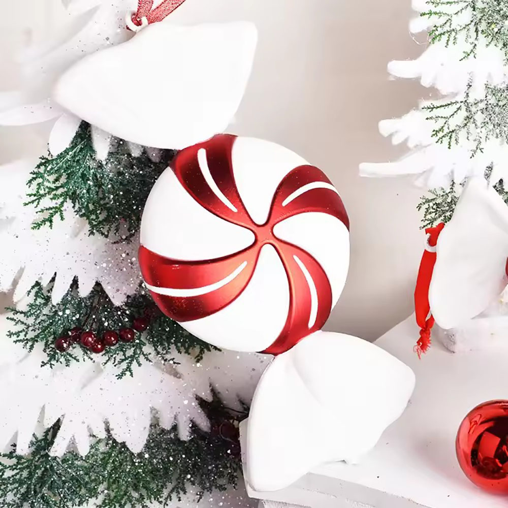 4PCS Big Christmas Ball Orname - Home Decor Xmas Tree 评论和价格