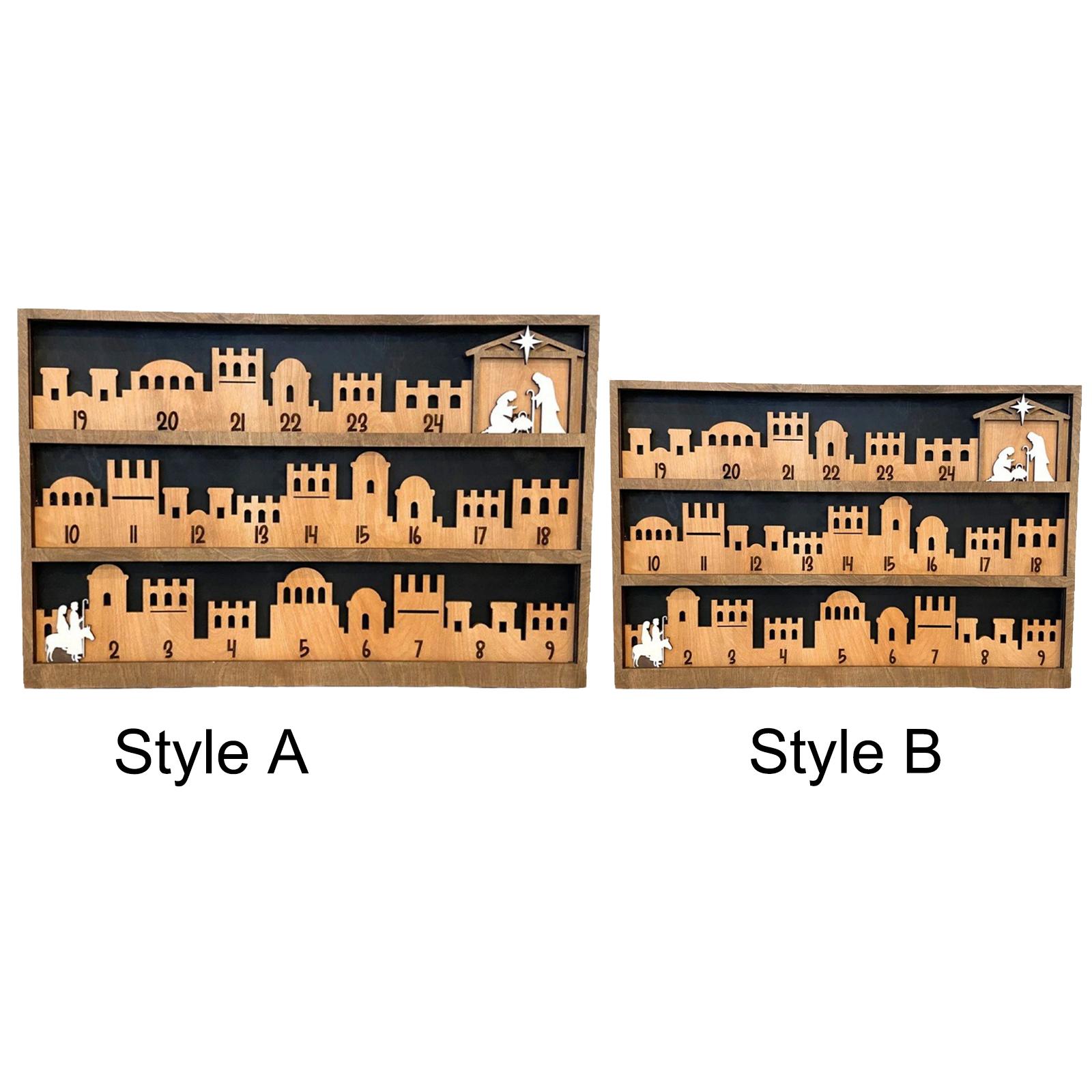 Nativity Advent Calendar 2024, - Home Decor Center 评论和价格