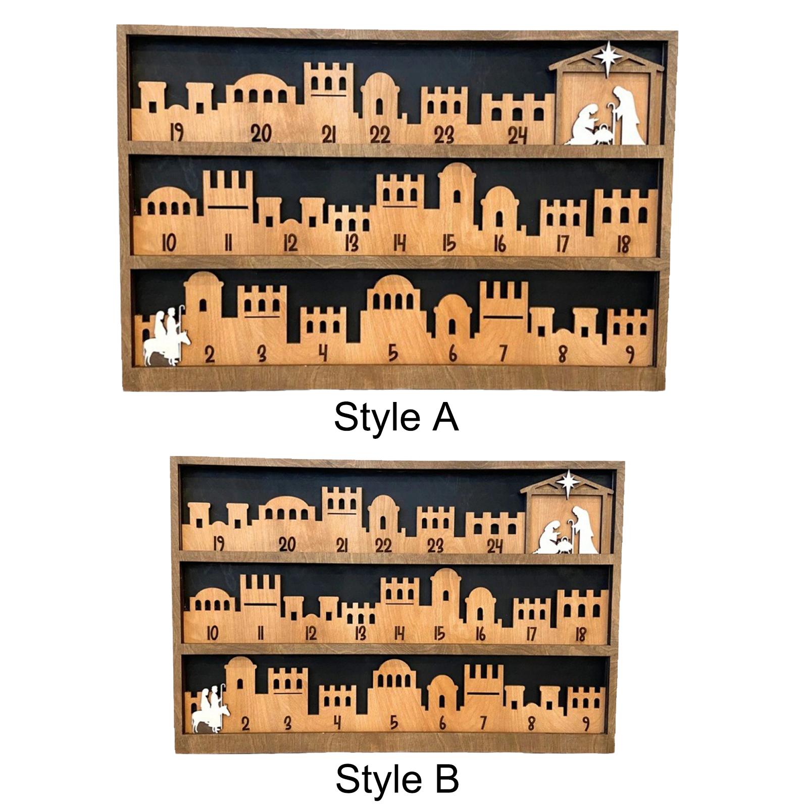 Nativity Advent Calendar 2024, - Home Decor Center 评论和价格