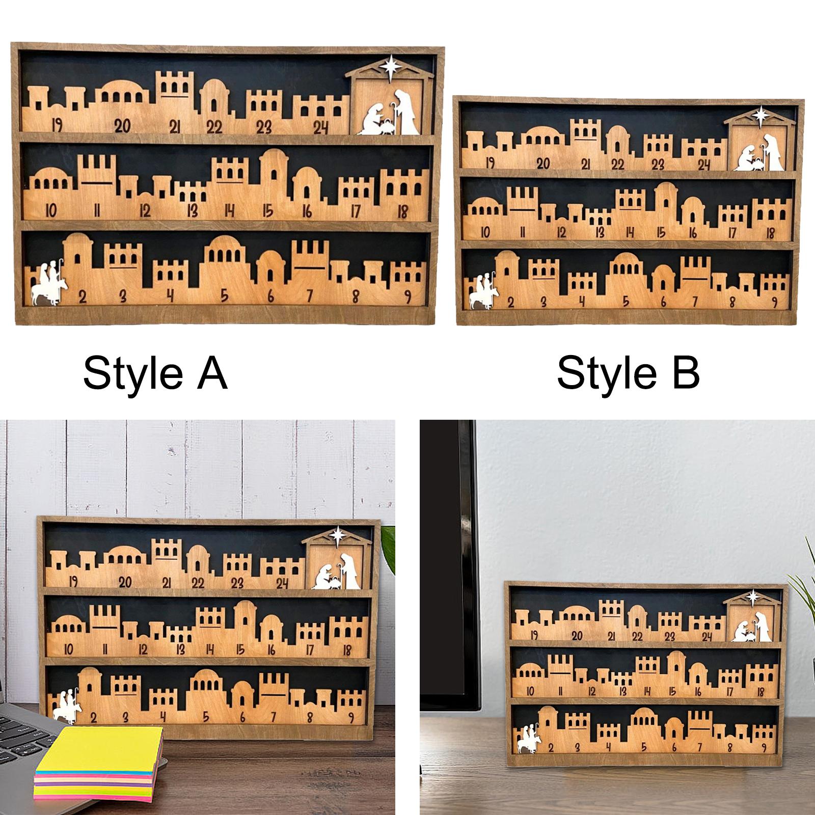 Nativity Advent Calendar 2024, - Home Decor Center 评论和价格