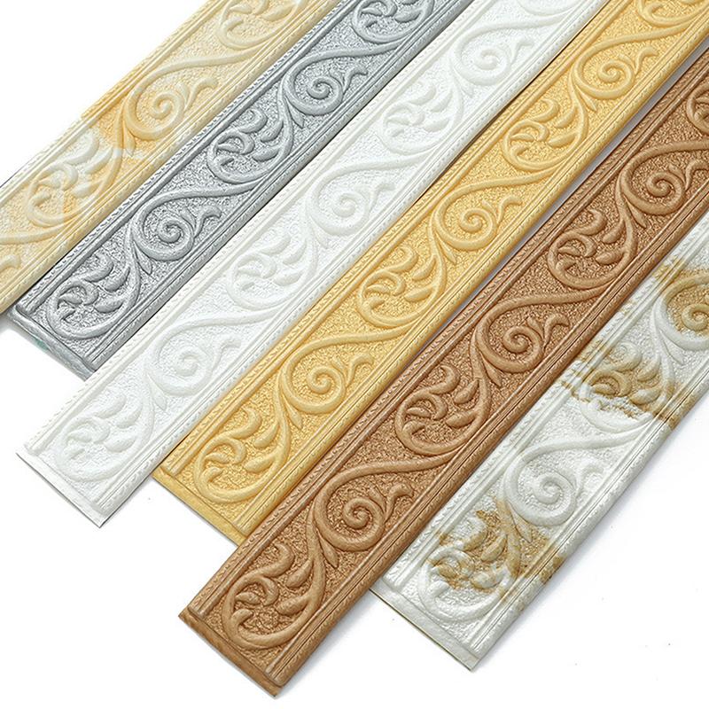 230cm 3D Embossed Foam Wall De - Home Decor Wall Molding 评论和价格