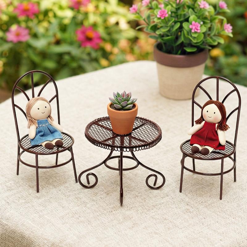 1/3Pcs Dollhouse Garden Displa - Home Decor Manufacturers 评论和价格