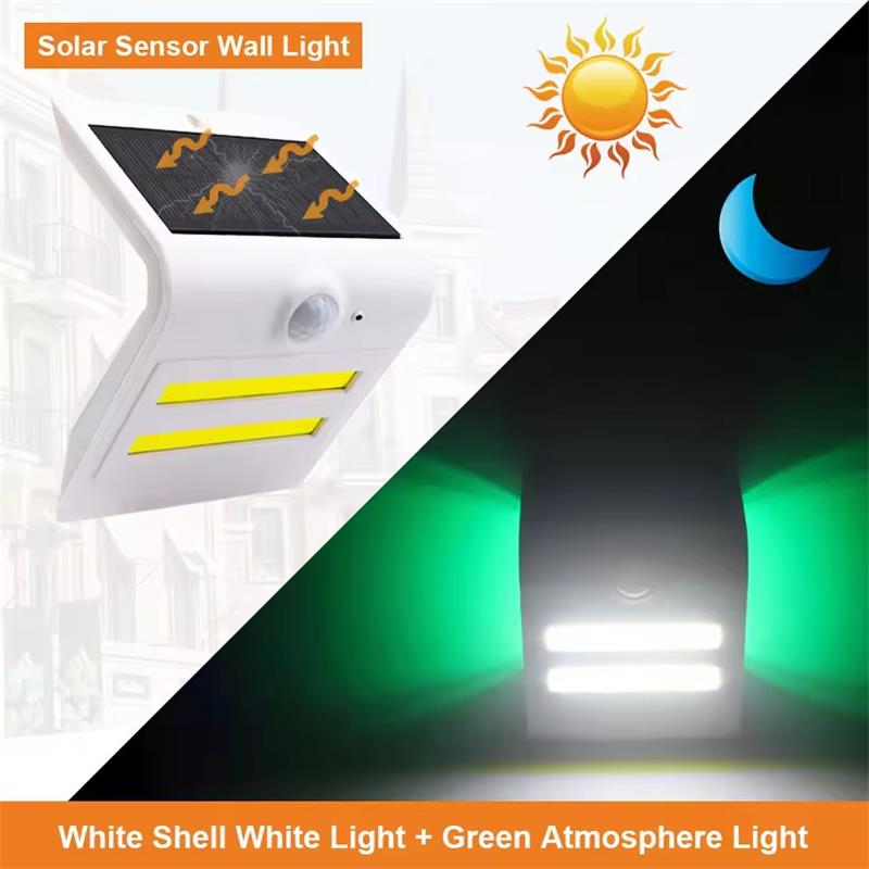 COB LED Solar Wall Lights Smal - Home Decor Wall Molding 评论和价格