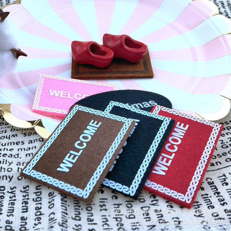 6pcs 1:12 Dollhouse Miniature  - Home Decor Fabric 评论和价格