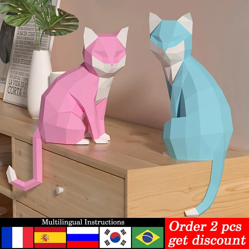 1 Pair Lovers Cat Animal Decor - Home Decor Center 评论和价格