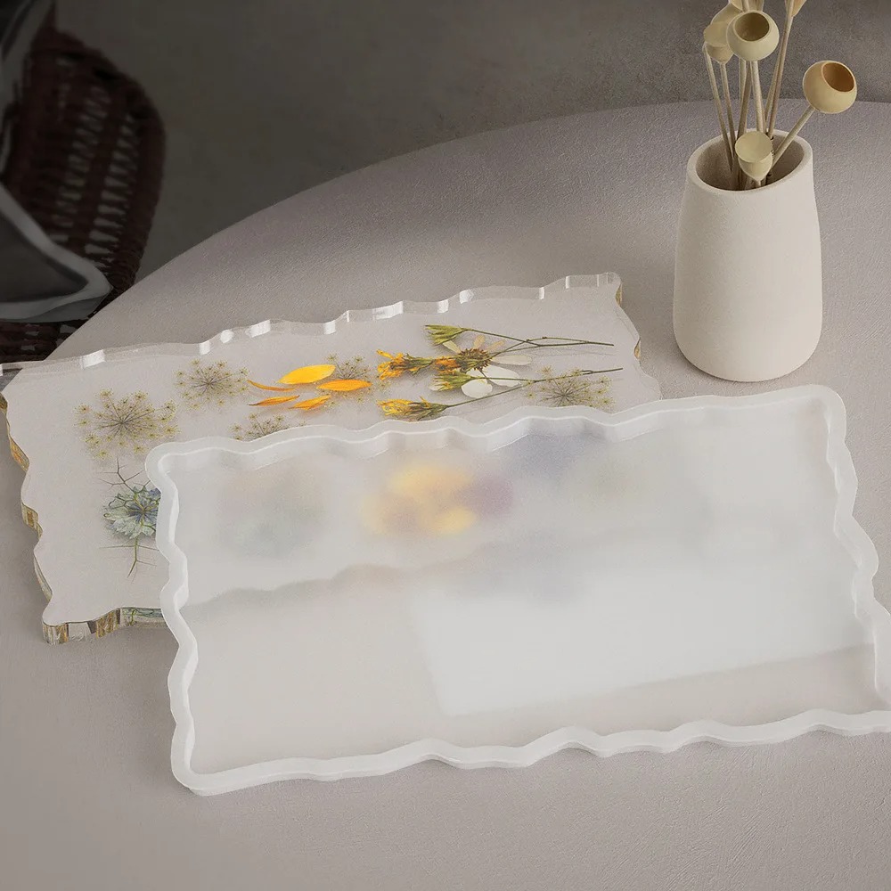 Tray Epoxy Resin Silicone Mold - Home Decor Manufacturers 评论和价格