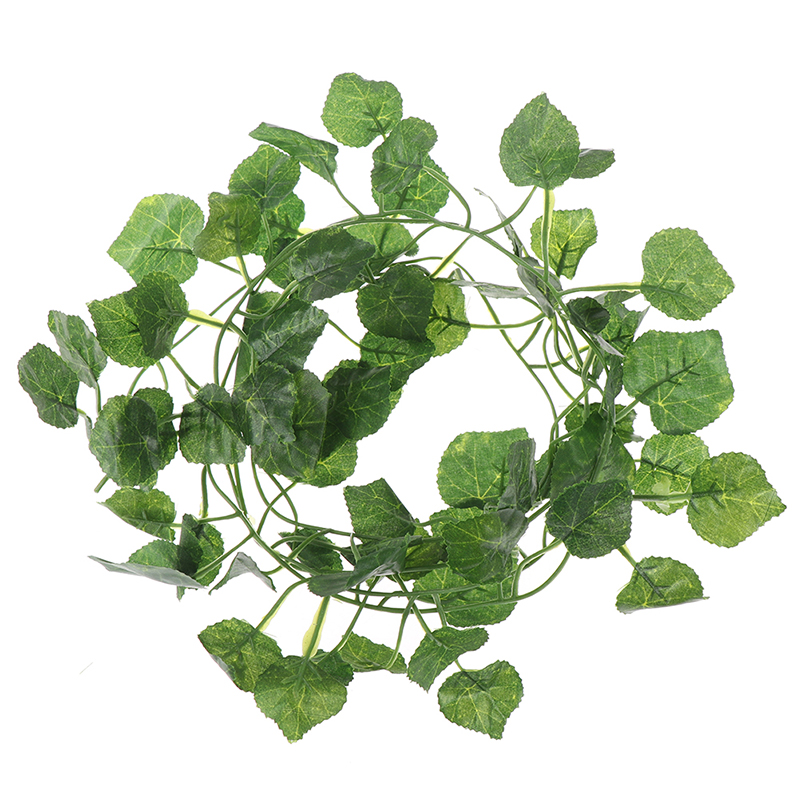 2.0m Artficial Vine Green Plan - Rattan Plant Basket 评论和价格