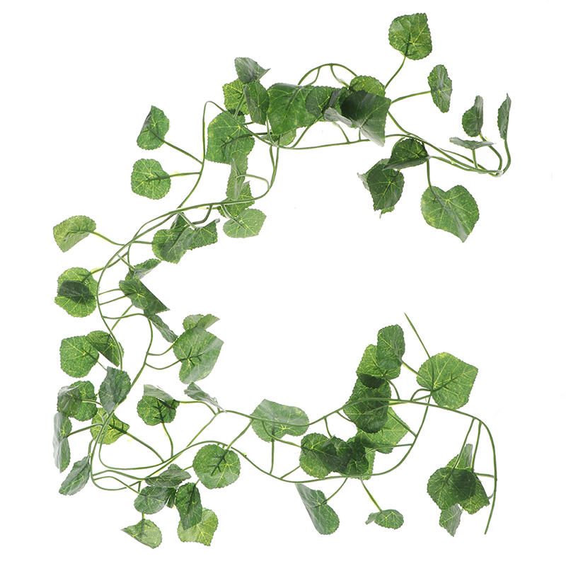2.0m Artficial Vine Green Plan - Rattan Plant Basket 评论和价格