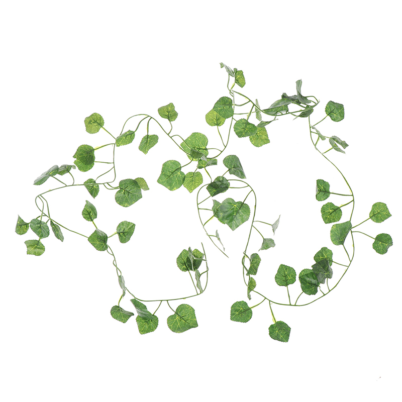 2.0m Artficial Vine Green Plan - Rattan Plant Basket 评论和价格