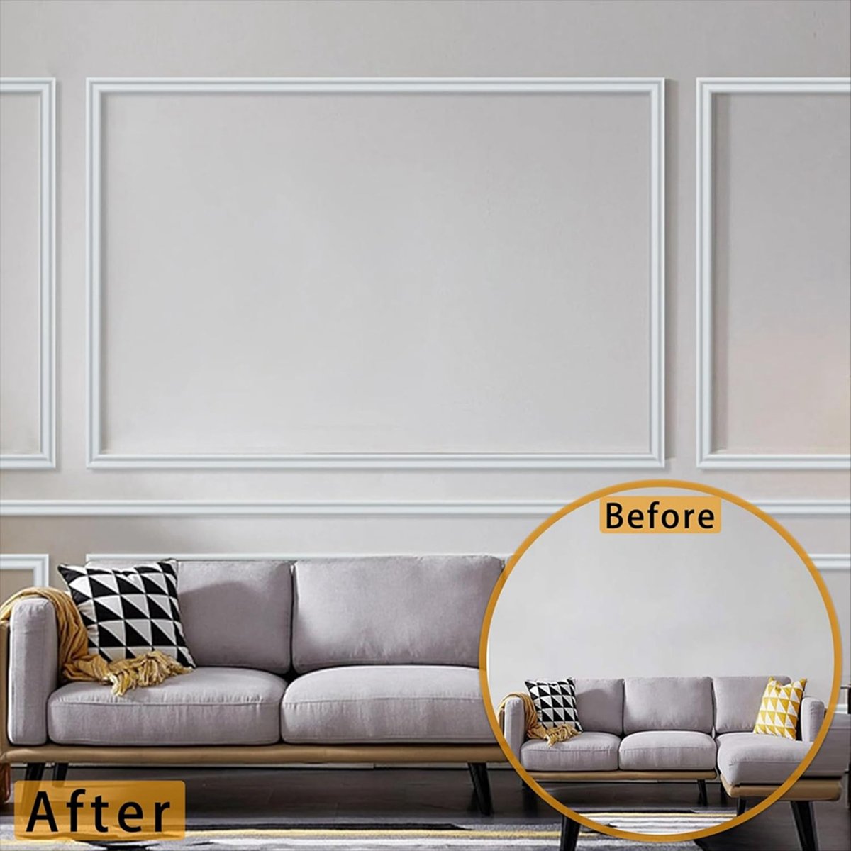 N14R Top 240 L X 0.9 Inch W Pe - Home Decor Wall Molding 评论和价格